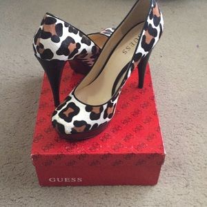 Guess Adrianne Platform Heels